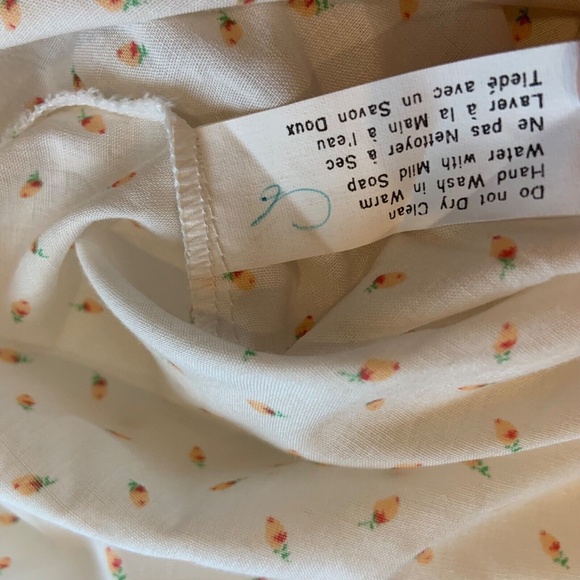 Vintage COLECO Cabbage Patch Kids Original Floral Lace Dress - Picture 10 of 12